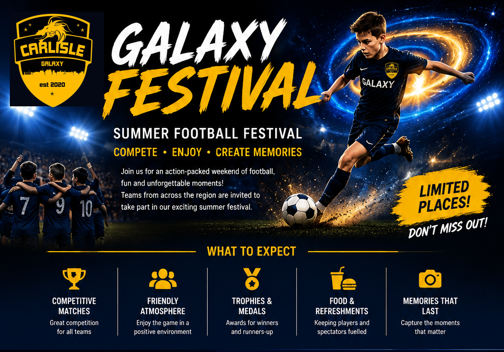 Carlisle Galaxy Summer Football Festival